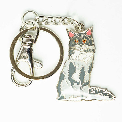 Image of Maincoon cica kulcstartó
